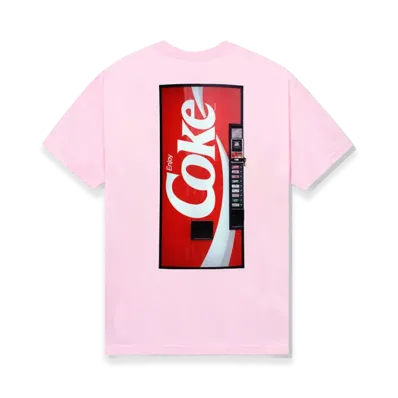 ANTI SOCIAL SOCIAL CLUB x Coca-Cola Vending V2 Tee "Candy Pink"