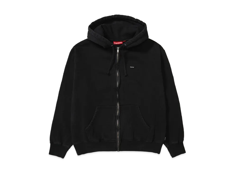 Supreme Small Box Zip Up Hooded Sweatshirt "Black" (26FW)