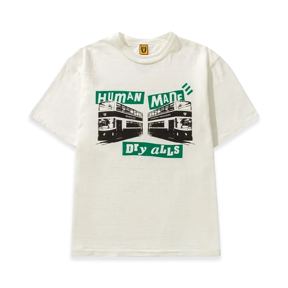 HUMAN MADE Hong Kong Tram T-Shirt HBX Exclusive "White"