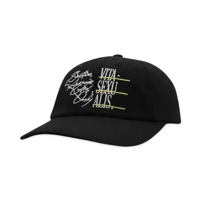 PRESTIGE APPAREL EMBROIDERY CAP "BLACK"