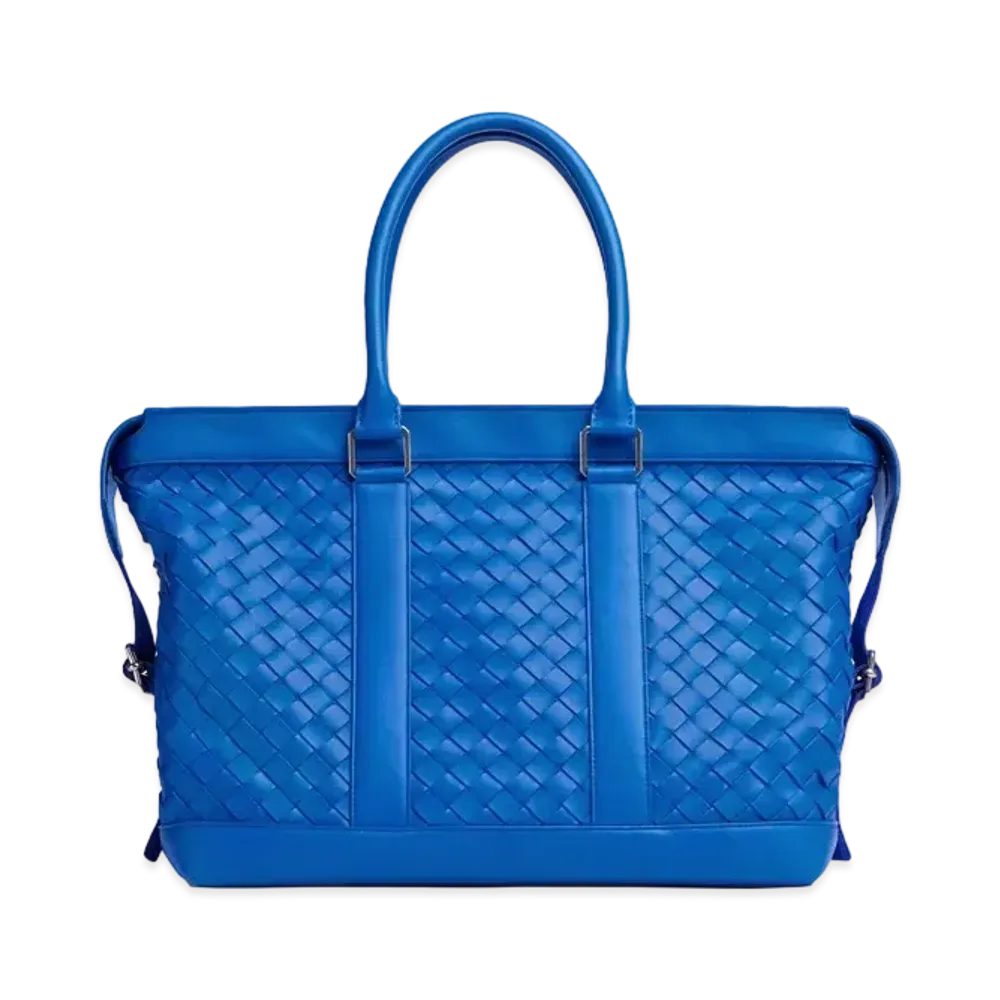Bottega Veneta Classic Intrecciato "Cobalt"