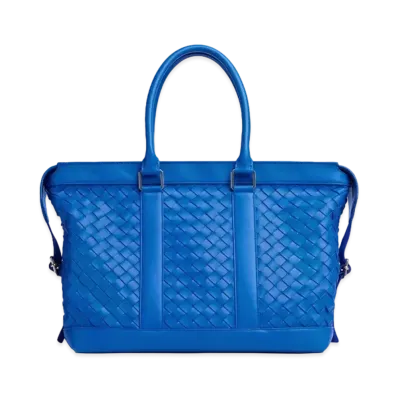 Bottega Veneta Classic Intrecciato "Cobalt"