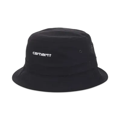 Carhartt WIP Script Bucket Hut "Black"