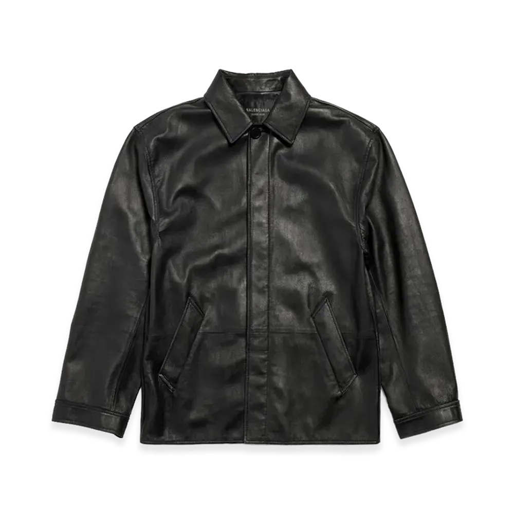 BALENCIAGA Car Coat Jacket "Black"