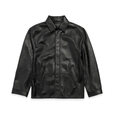 BALENCIAGA Car Coat Jacket "Black"