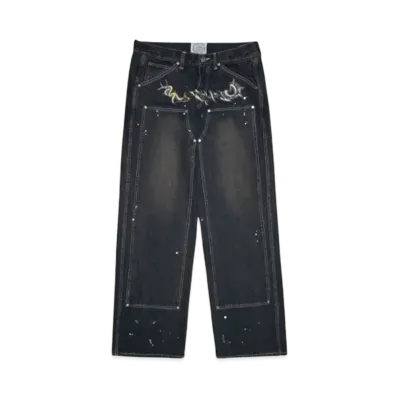 SOMEIT SOLVER VINTAGE DENIM PANTS "INDIGO BLUE"