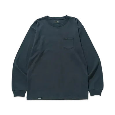 XLARGE LEE L/S POCKET TEE "Black"