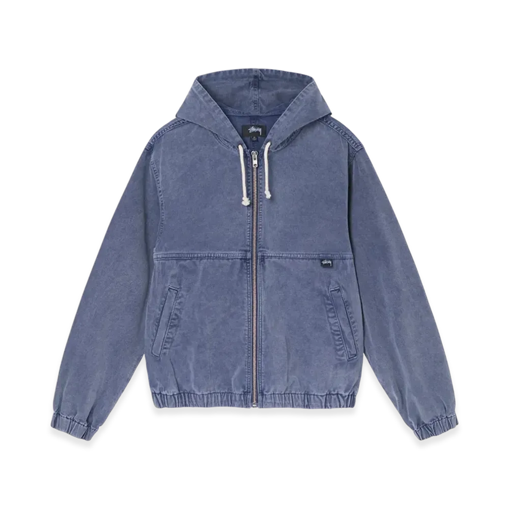 Stussy Stone Washed Work Jacket "Blue"