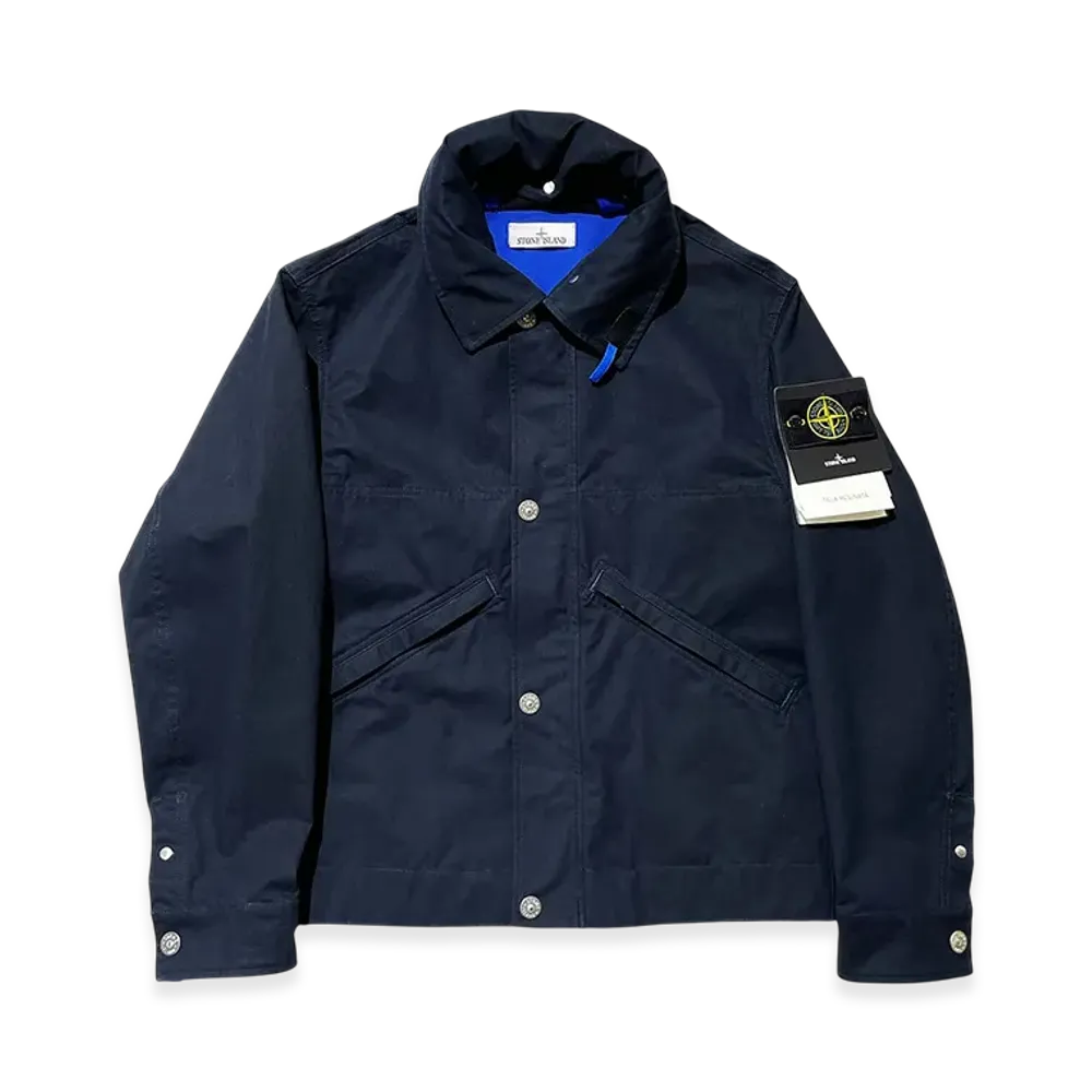 Stone Island Tela Resinata "Navy"