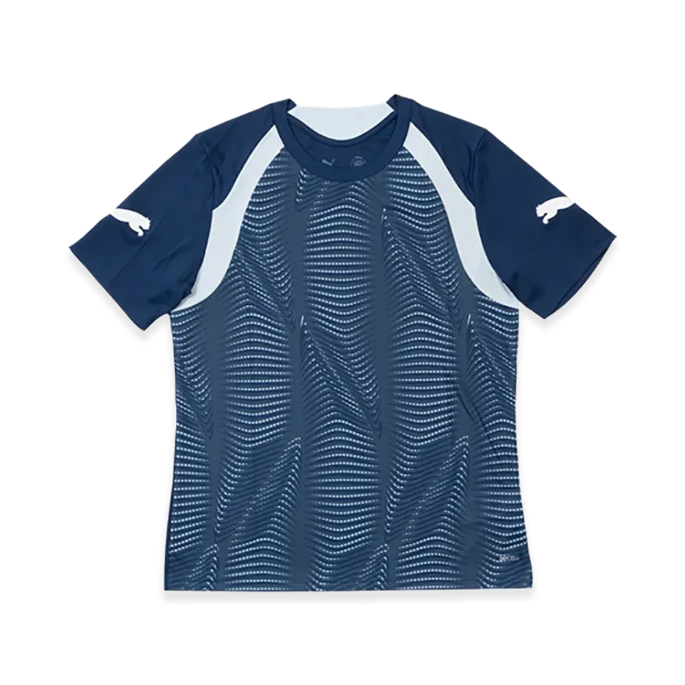 PUMA individualFINAL Short Sleeve Shirt "Mint Jelly/Glowing Red"