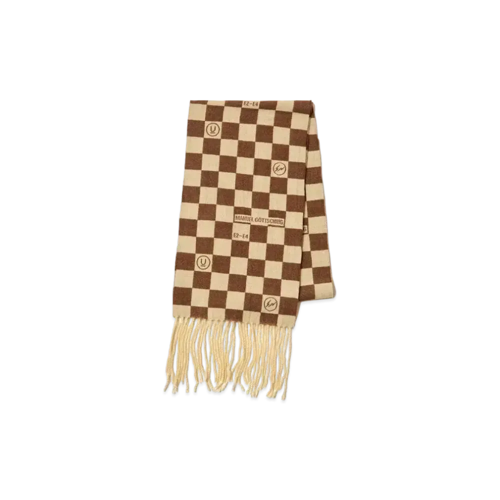 UNDERCOVER x FRAGMENT Cashmere Stole "Brown CK"