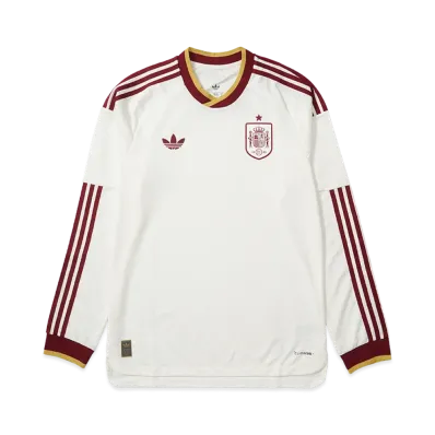 adidas Soccer Spain 2026 Away Authentic Long Sleeve Jersey "Off-White"