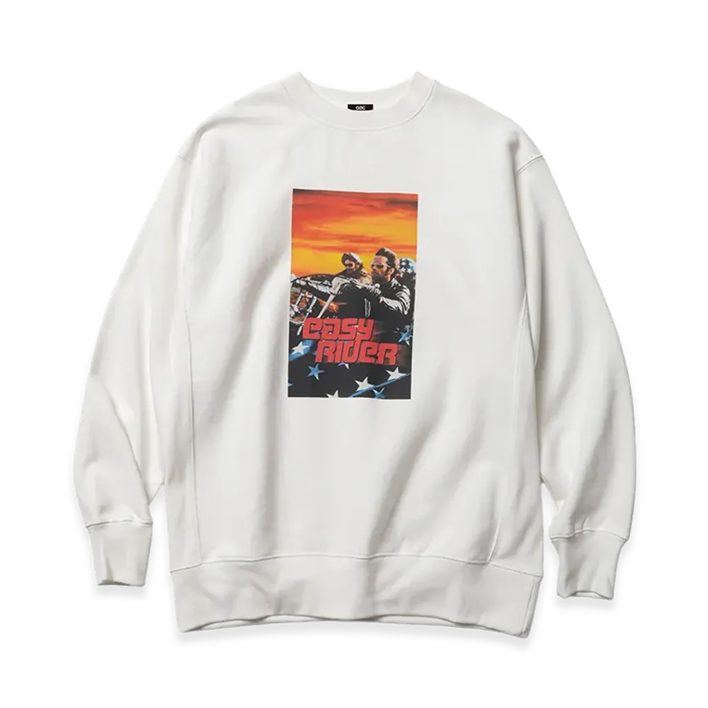 GDC x Easy Rider Icon Crew Sweat "White"