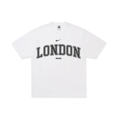PALACE x Nike Shop T Shirt London "White"