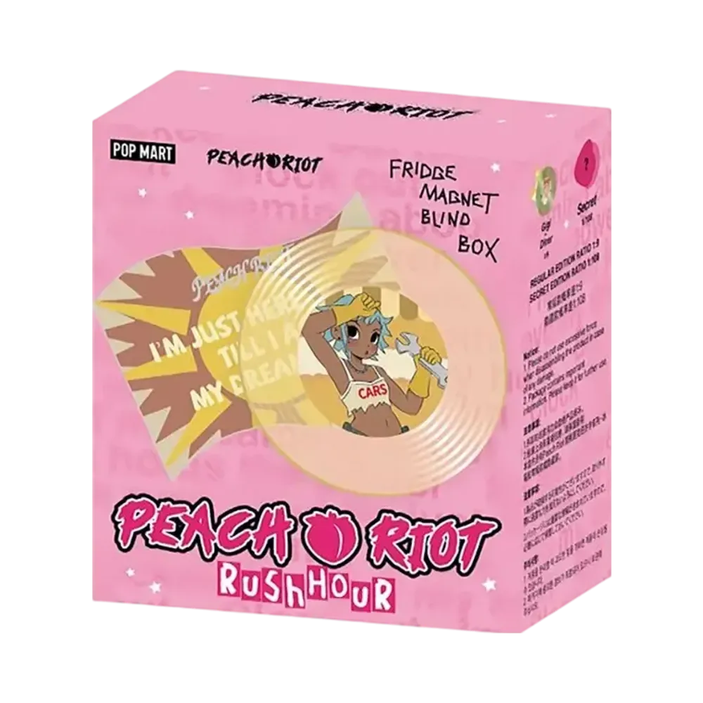 POP MART Peach Riot Rush Hour Series Magnet [Piece]