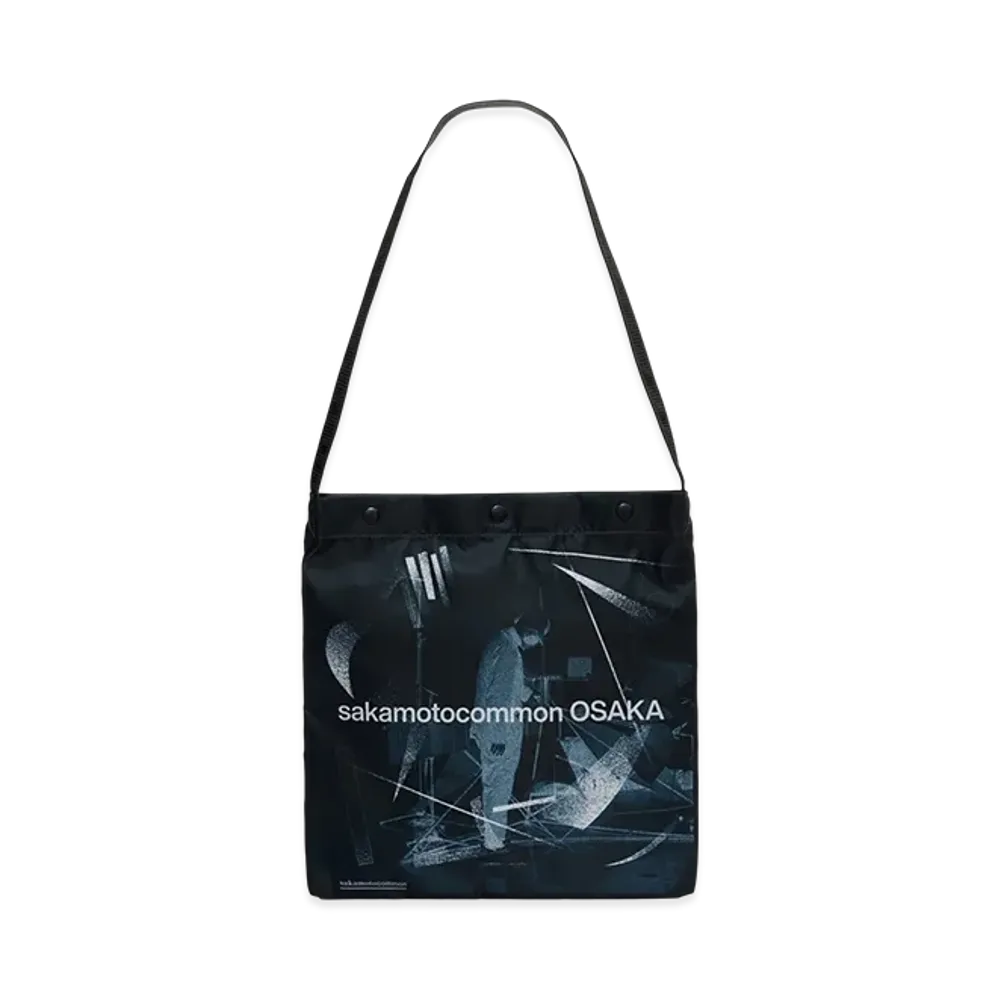 PORTER x Ryuichi Sakamoto 12Inch Record Shoulder Bag "Black"