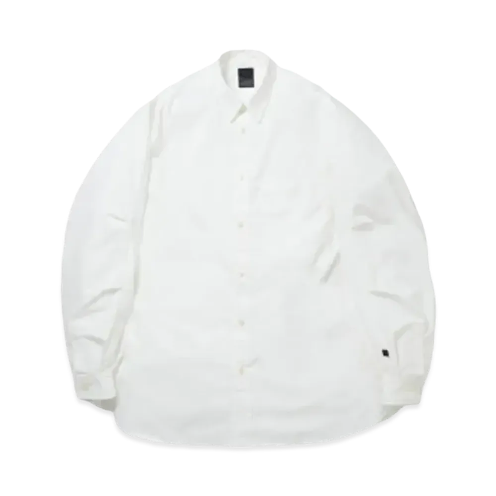 DAIWA PIER39 Tech Regular Collar Shirts L/S "White"