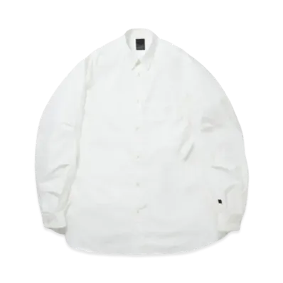 DAIWA PIER39 Tech Regular Collar Shirts L/S "White"
