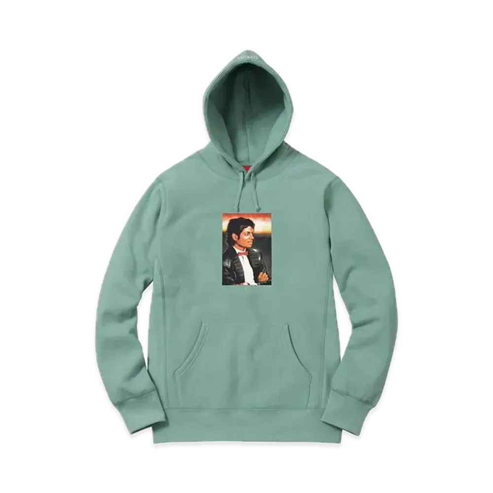 Supreme x Michael Jackson Hooded Sweatshirt "Seafoam"