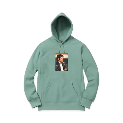 Supreme x Michael Jackson Hooded Sweatshirt "Seafoam"