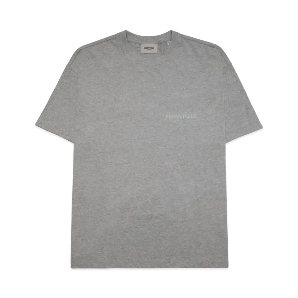 フィアオブゴッド エッセンシャルズ エスエス Tシャツ "ダーク ヘザー オートミール"
