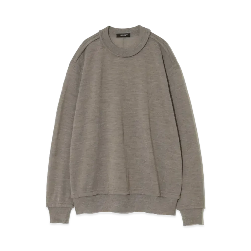 UNDERCOVER Wool Knit Pullover "Gray Beige"
