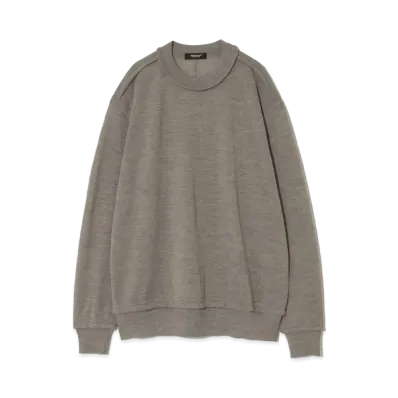 UNDERCOVER Wool Knit Pullover "Gray Beige"