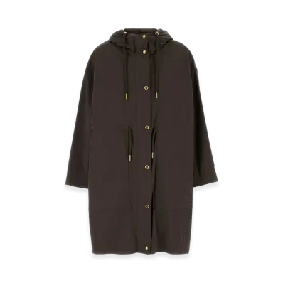 MONCLER Women's Nylon Sainbel Parka "Brown"