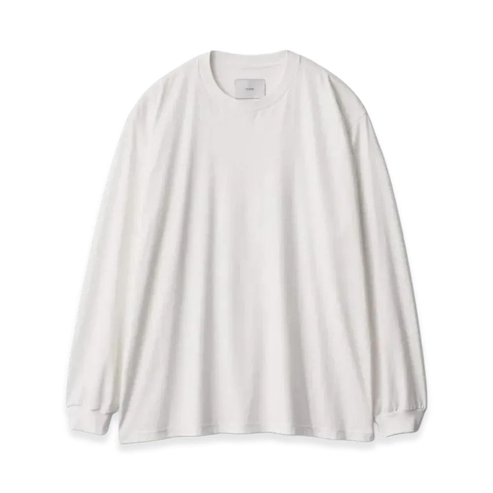 ssstein Suvin Cotton Basic LS Tee "Off White"