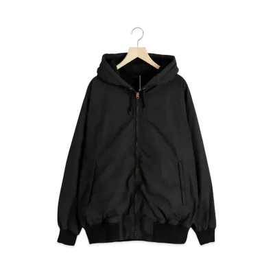 COMOLI Cotton Nylon Down "Black"