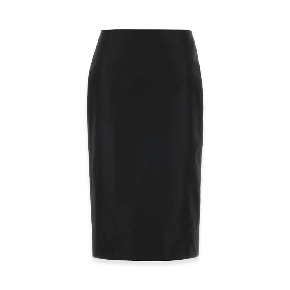 Jil Sander Women's Faille Skirt "Black"