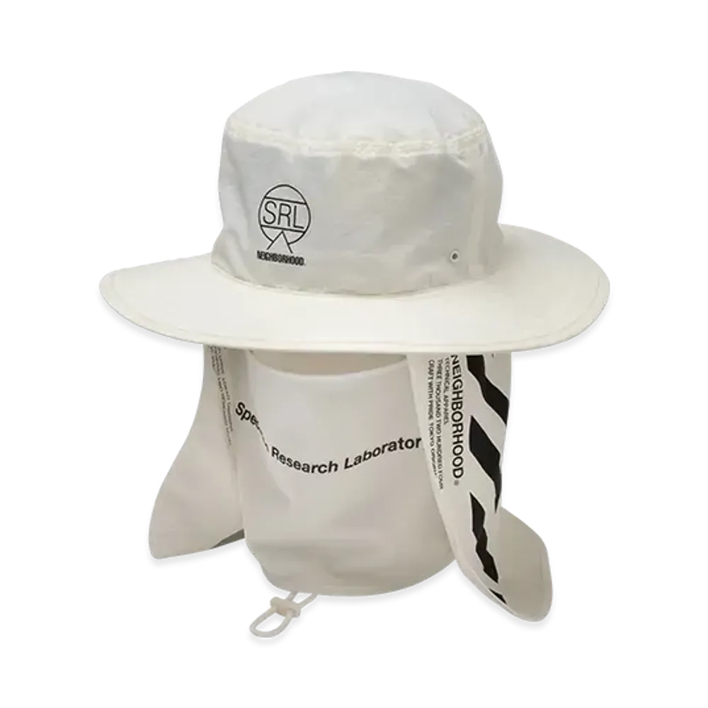 NEIGHBORHOOD SRL . Sunguard Hat "White"