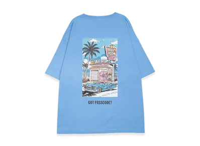 VAULTROOM Got Passcode Tee "Blue"
