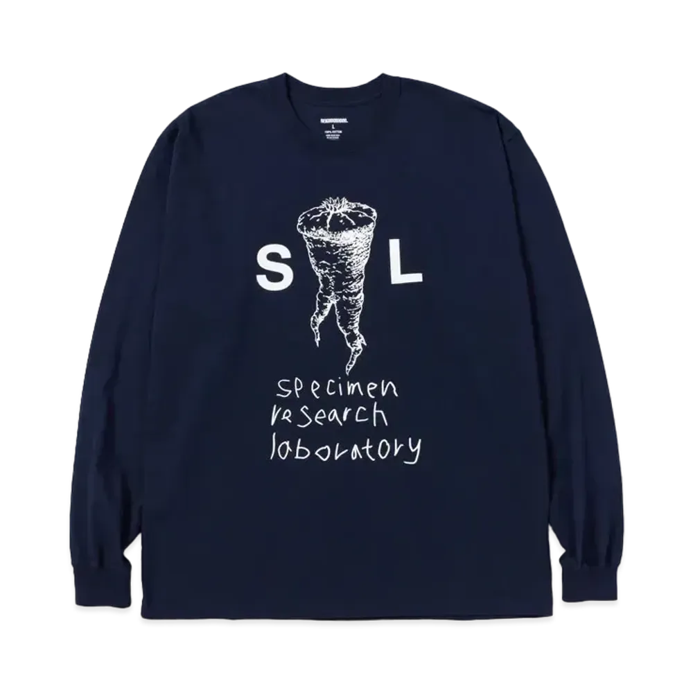 NEIGHBORHOOD SRL . Tee LS-2 "Navy"