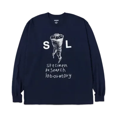NEIGHBORHOOD SRL . Tee LS-2 "Navy"