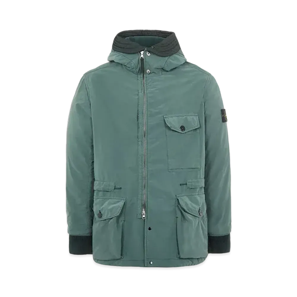 Stone Island 41131 DAVID LIGHT-TC CON MICROPILE "Sage Green"