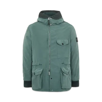 Stone Island 41131 DAVID LIGHT-TC CON MICROPILE "Sage Green"