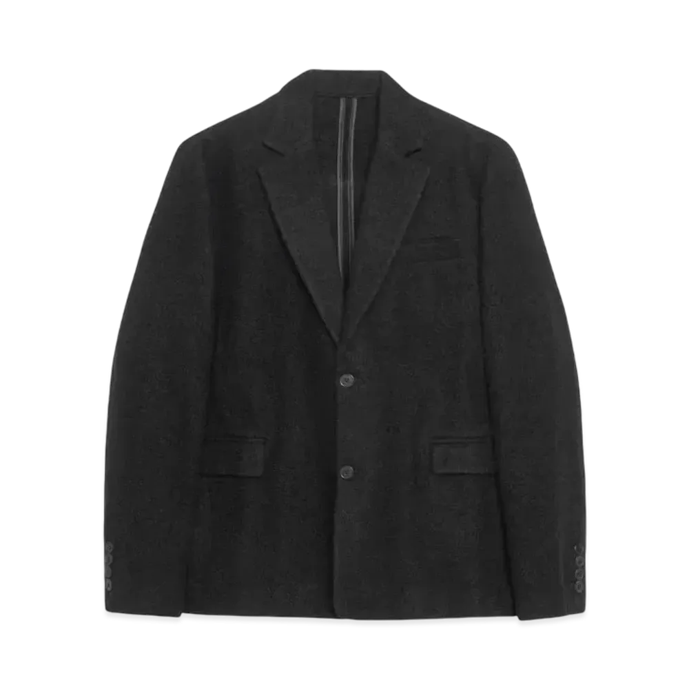 Stussy Blazer Textured Wool "Black"