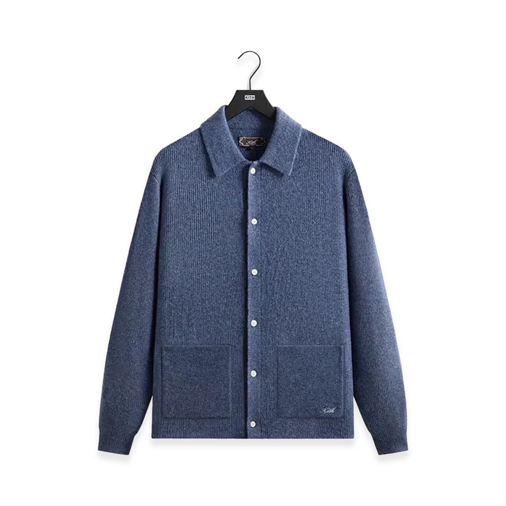 Kith Boucle Knit Hastings Cardigan "Farrow"