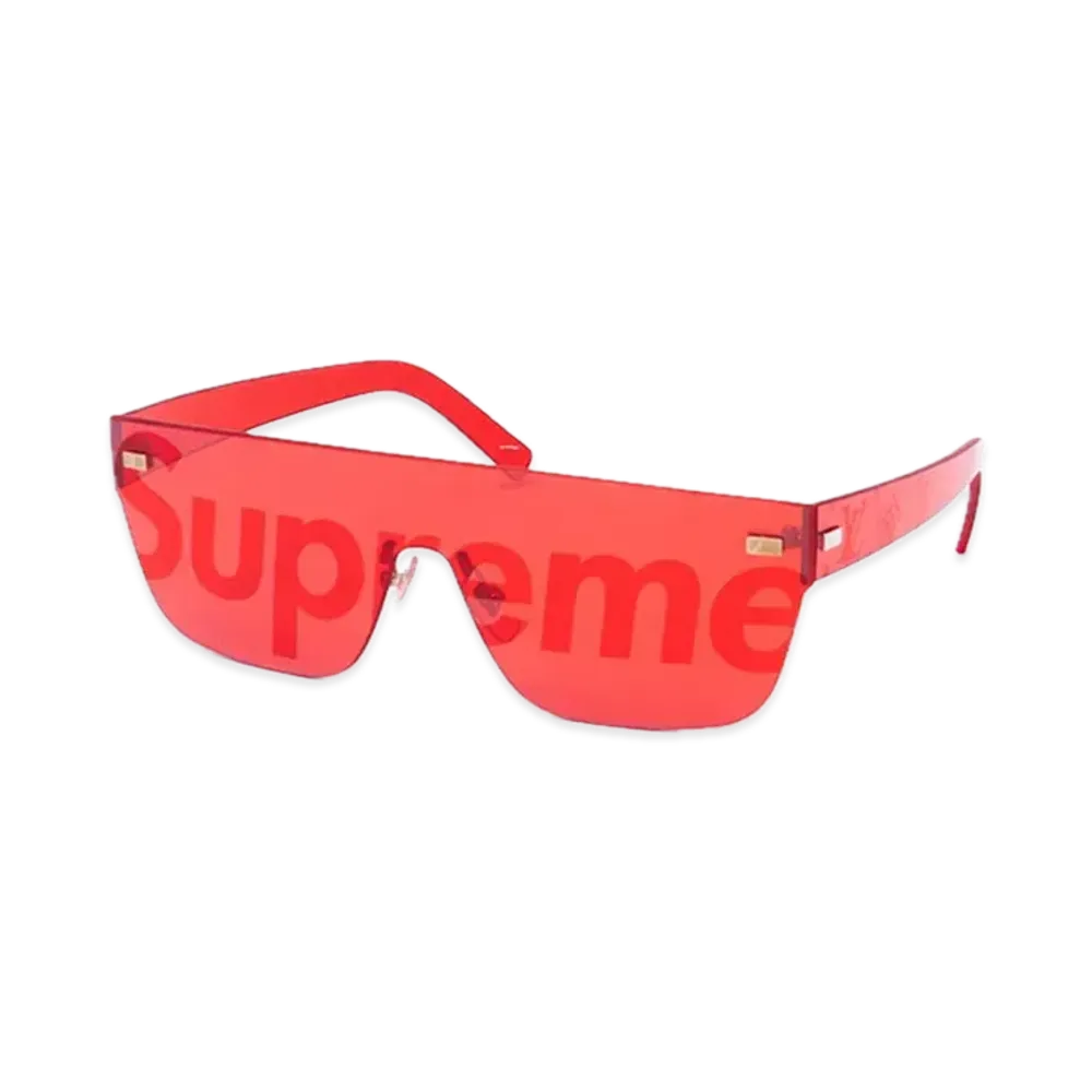 Supreme x Louis Vuitton City Mask SP Sunglasses "Red"