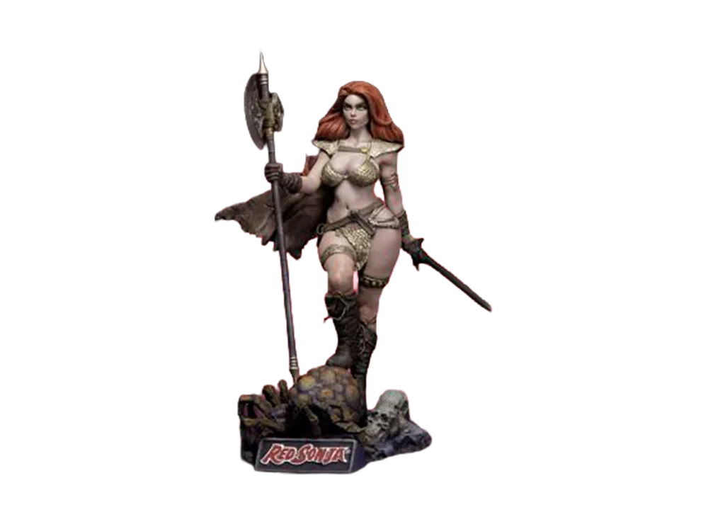 XPLUS "XPLUS MODEL KIT" -Hyborian Age- 1/8 Scale Red Sonja Plastic Model Kit