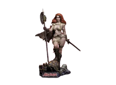 XPLUS "XPLUS MODEL KIT" -Hyborian Age- 1/8 Scale Red Sonja Plastic Model Kit