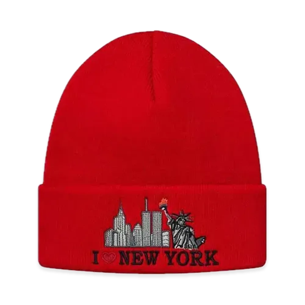 Supreme I Love NY Beanie "Red"