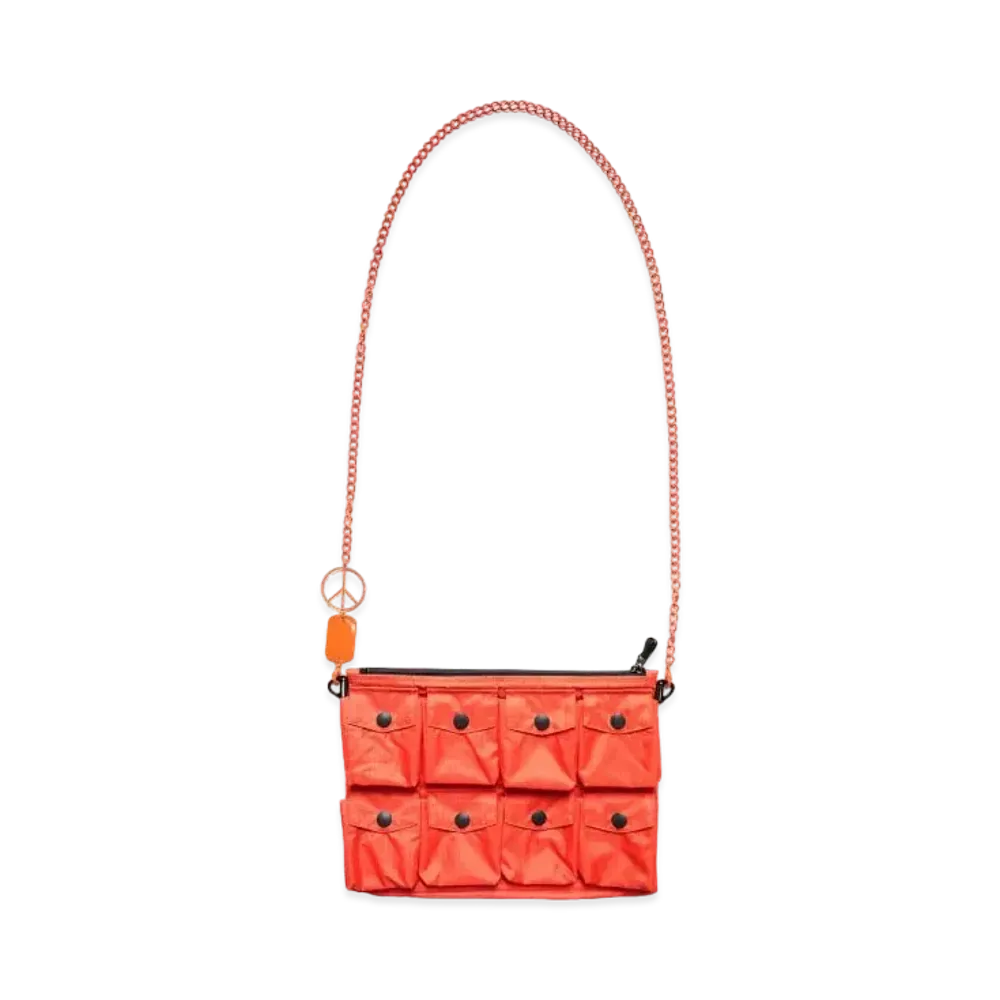KAPITAL Ripstop Nylon Alpine Sacoche "Orange"