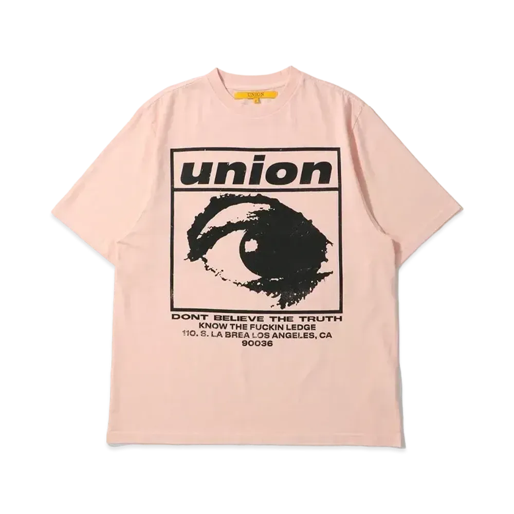 UNION Truth Tee "LT Pink Pigment"
