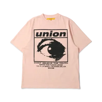 UNION Truth Tee "LT Pink Pigment"