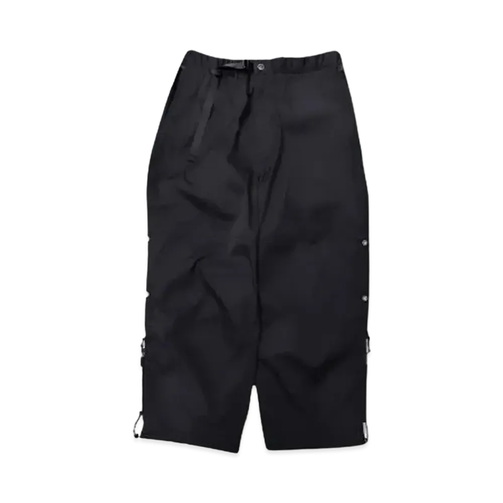 Poliquant THE CHANGING LENGTH SUPER WIDE PANTS "BLACK"