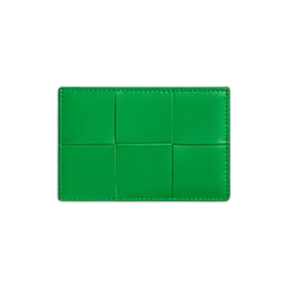 Bottega Veneta Cassette Credit Card Case "Parakeet"