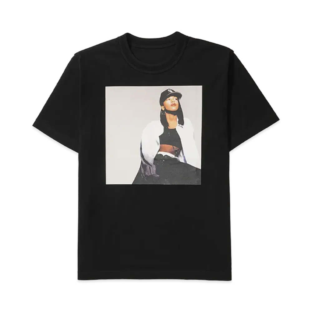 sacai x Aaliyah T-Shirt "Black"