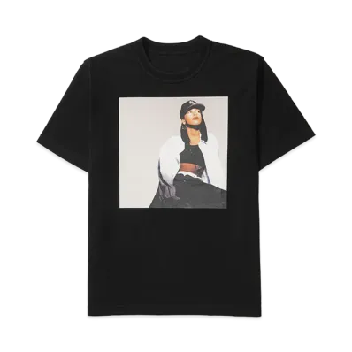 sacai x Aaliyah T-Shirt "Black"